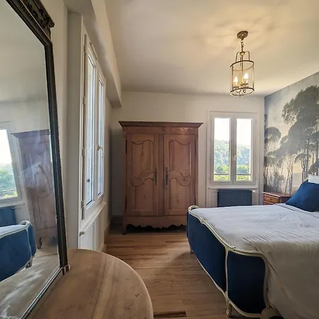 منزل ريفي Maison Renovee Avec Piscine, Parc Arbore Et Proche De La Gare A - Fr-1-582-469 *