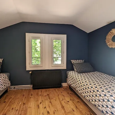 Nyaraló Maison Renovee Avec Piscine, Parc Arbore Et Proche De La Gare A - Fr-1-582-469 Chamalières-sur-Loir